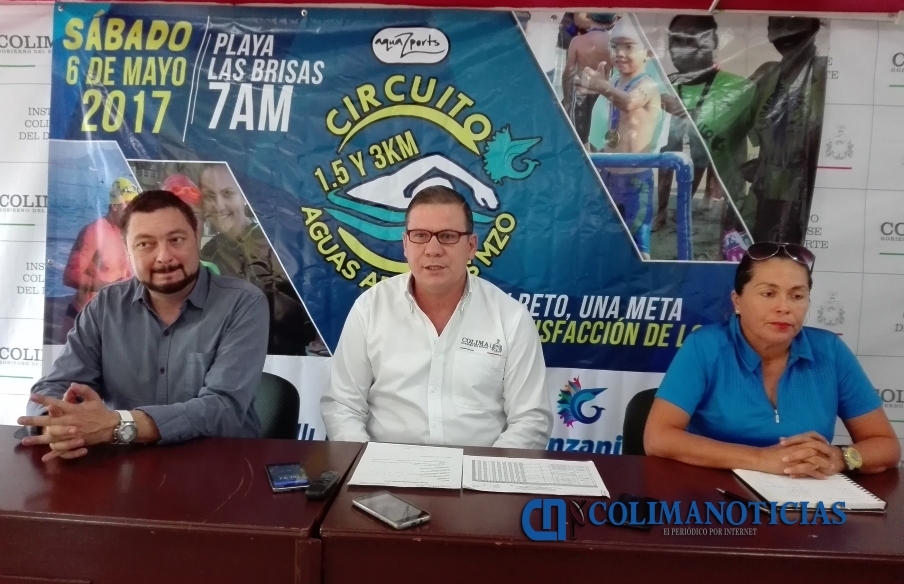 Anuncia Incode el Circuito de Aguas Abiertas – Manzanillo 2017 - colimanoticias