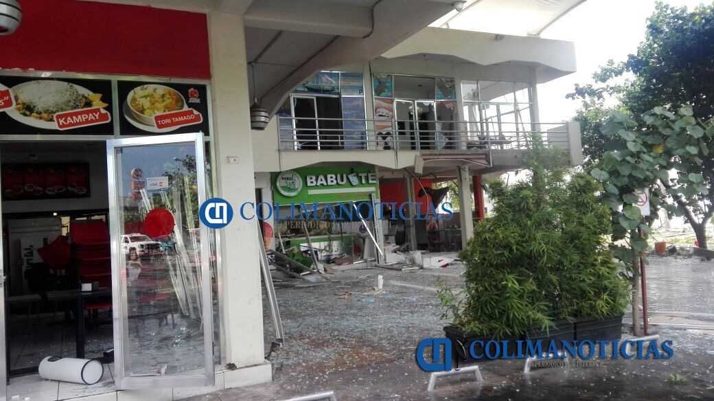Descarta PGJE acto delictivo en explosión en centro comercial de Colima