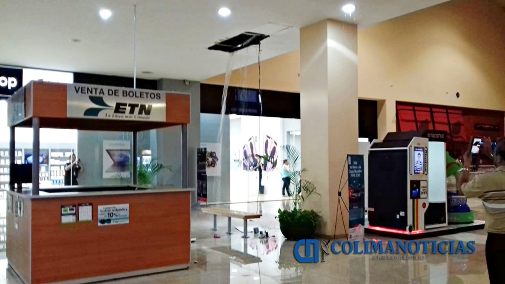 Reportan escurrimientos de agua al interior de Zentralia (Video