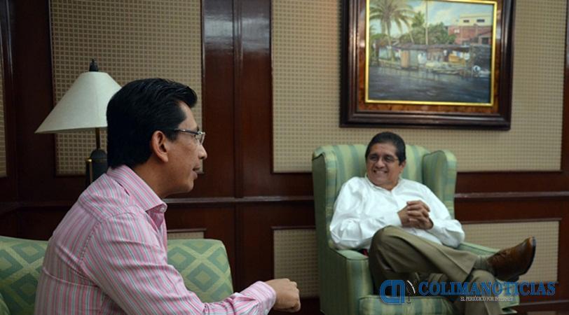 Delegado de la PGR Visita al Rector