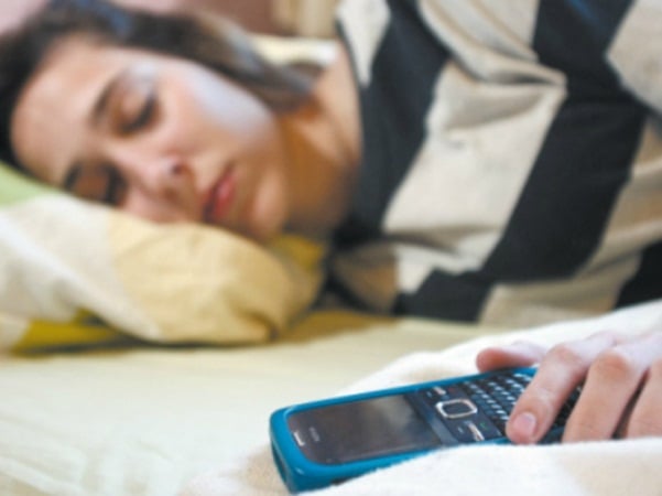 dormir celular