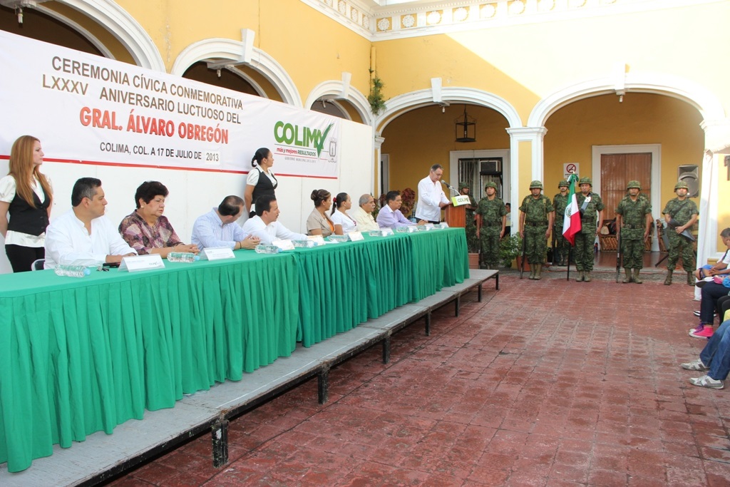 CEREMONIA colima alvaro obregon