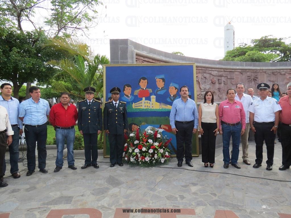 ceremonia civica en tecoman