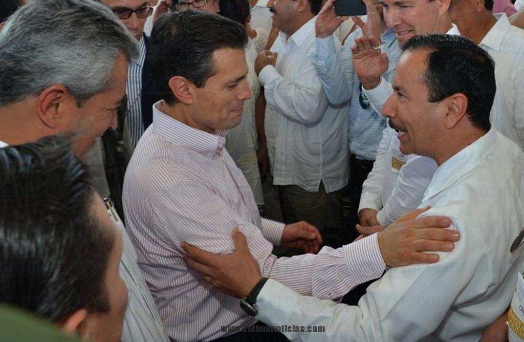 pena nieto y federico rangel