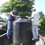 tinaco llenado