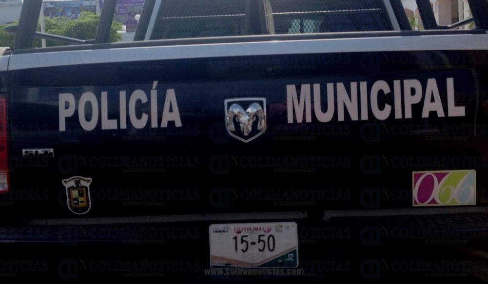 policia municipal de Tecomán