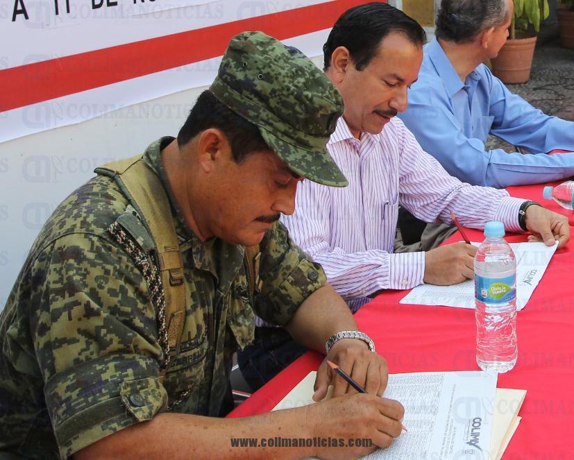 SORTEO militar Ayto Colima