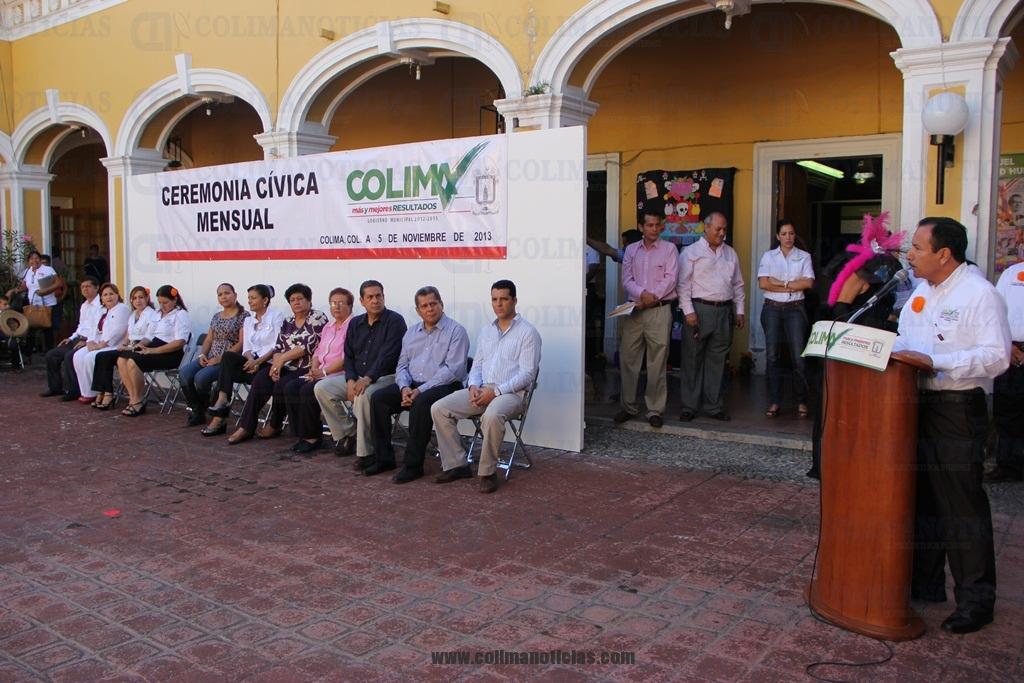 ceremonia civica colima nov