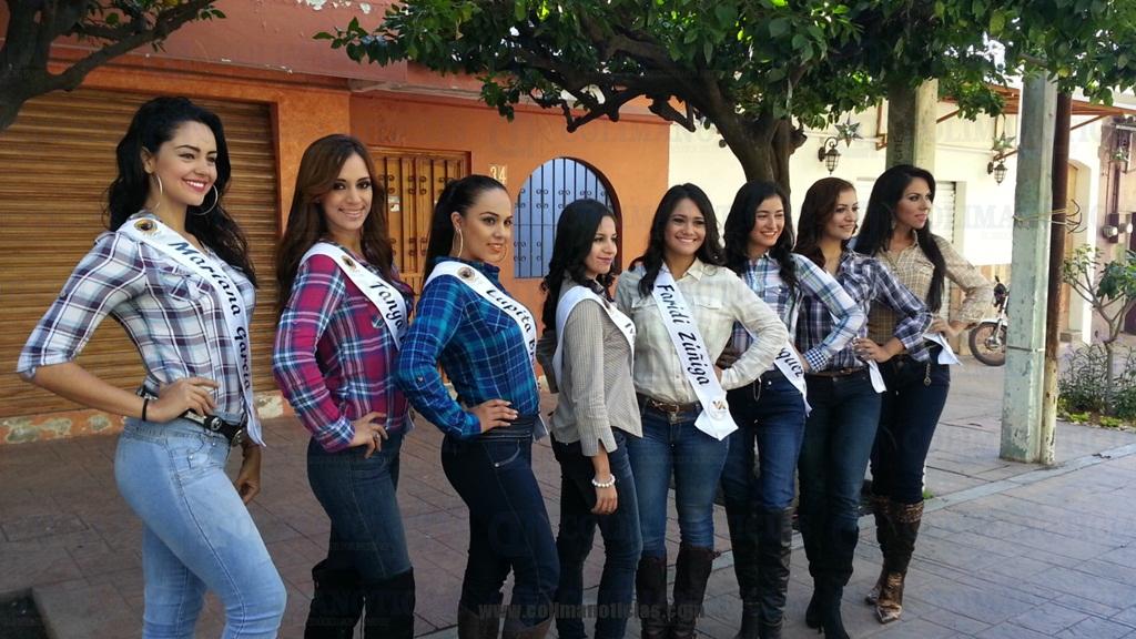 aspirantes a reina feria villa 2014
