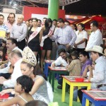 stand del dif tecoman en la feria