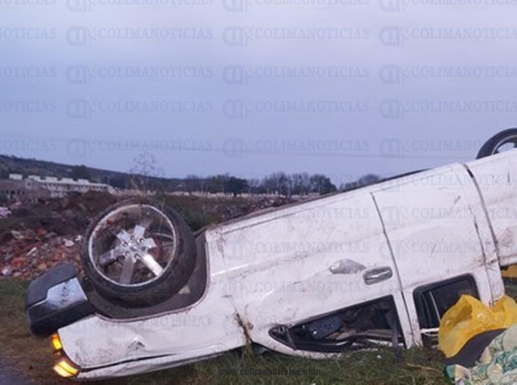 vuelca camioneta 3 enero