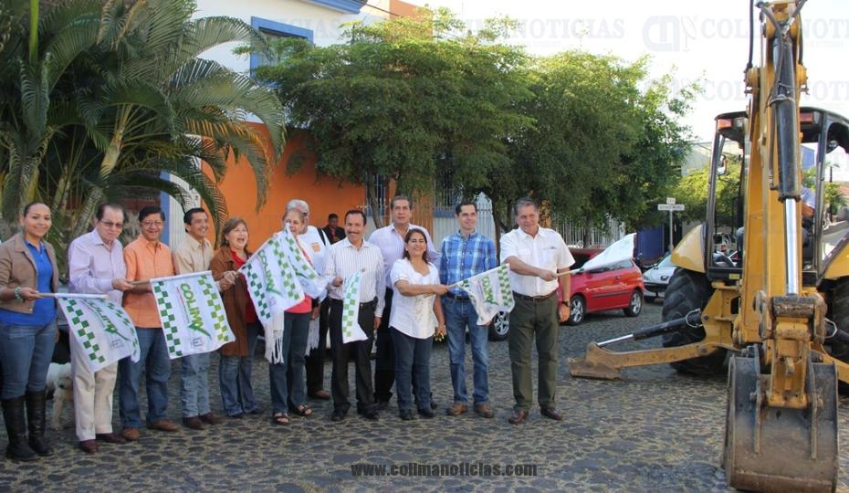 obra calle Genoveva Sanchez