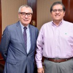 El politólogo Luis F Aguilar visitó al rector (Medium)