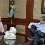 Visita al rector el diputado Martín Flores (Medium)