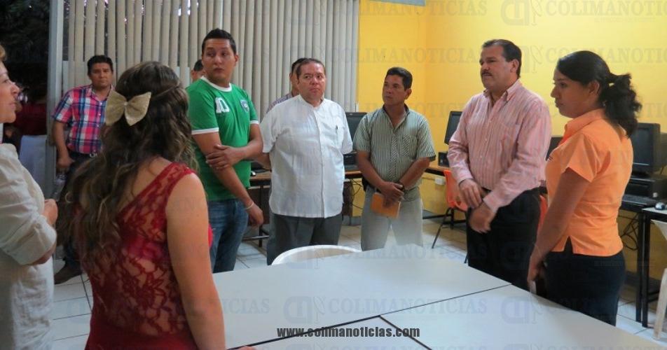 visita tito vazques bachillerato de Caleras