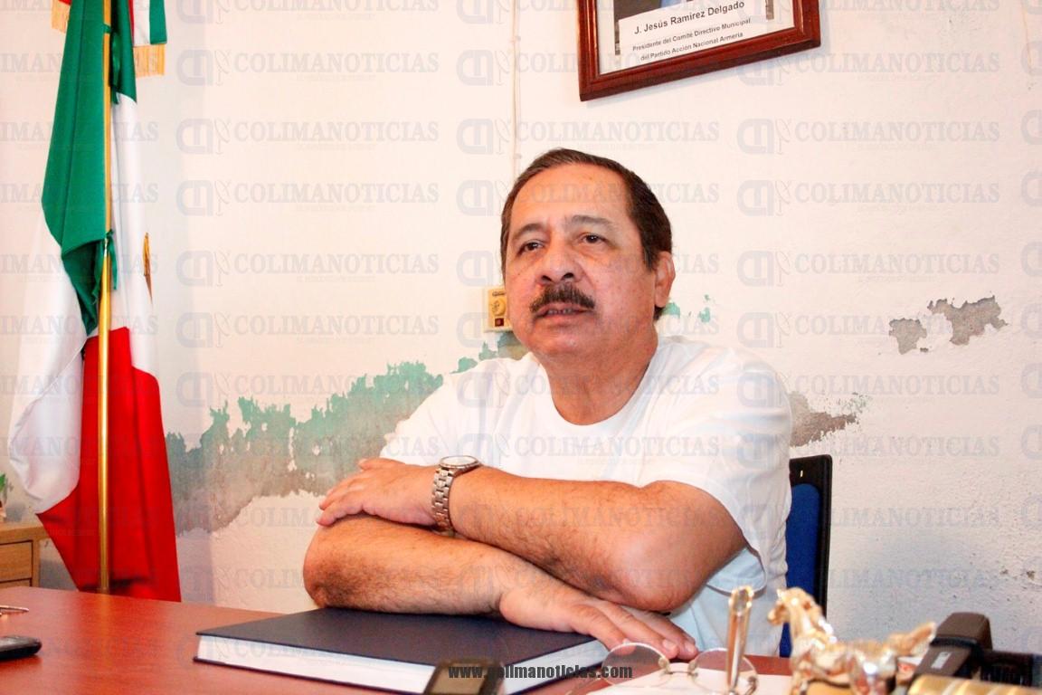 jesus ramirez delgado, lider del PAN en Armería (Medium)
