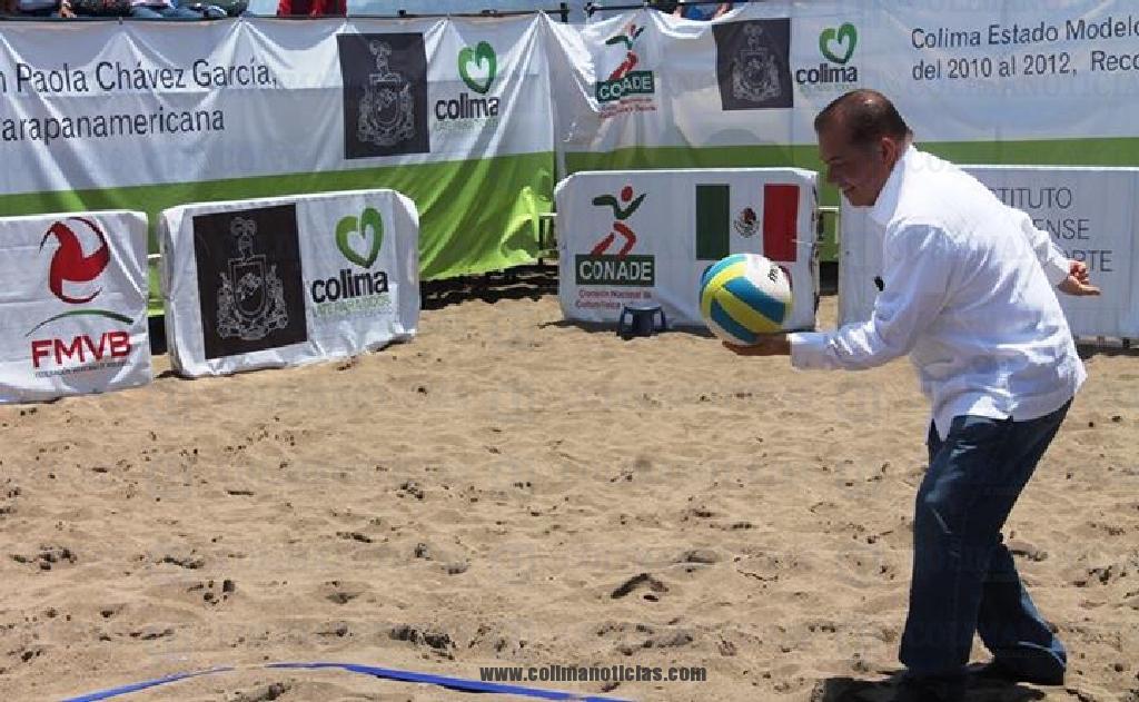 0176.MAYO2014_NORCECA_Inauguración_Saque Inicial Rafael Gutiérrez GOBCOL