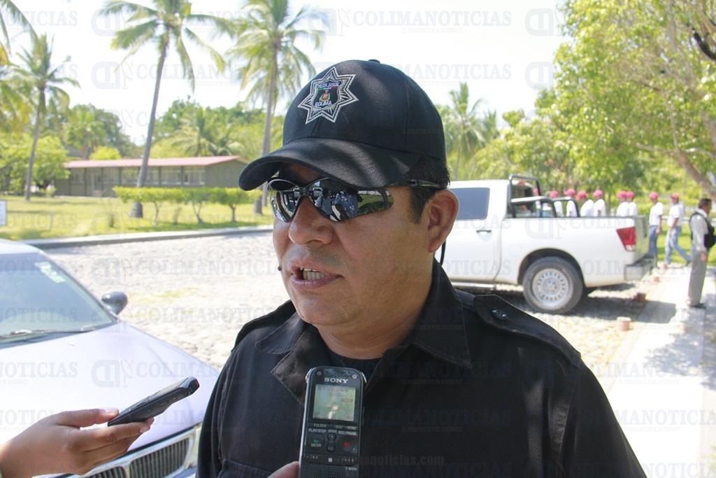 Rene Zamorano, director de seguridad publica de Tecomán