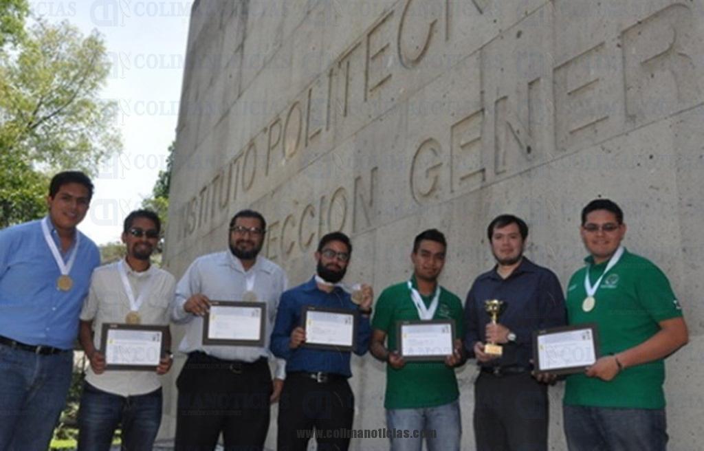 ipn alumnos medallas robotica