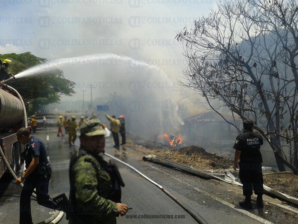 pipa incendiada