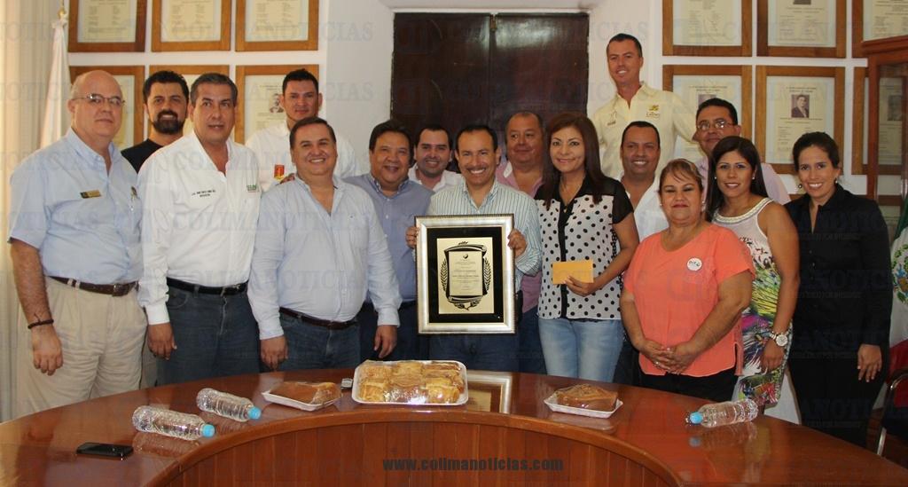 Canirac reconocimiento a Federico Rangel