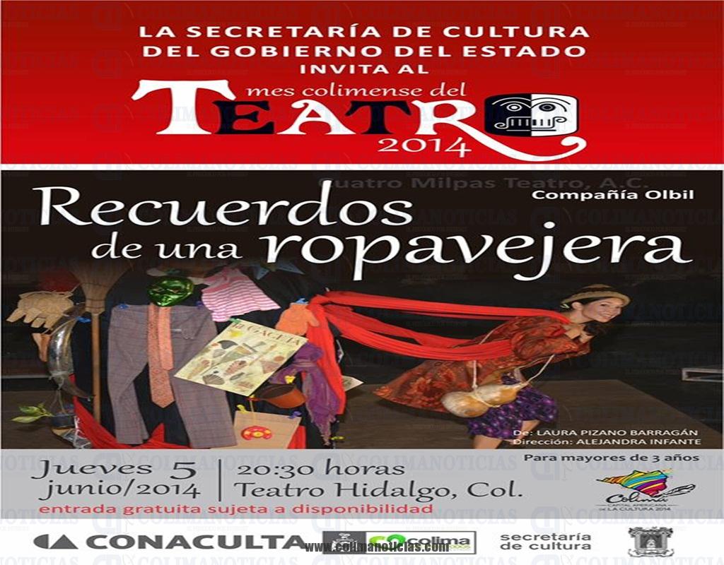 Recuerdos de una ropavejera se presentará este jueves en el Teatro Hidalgo
