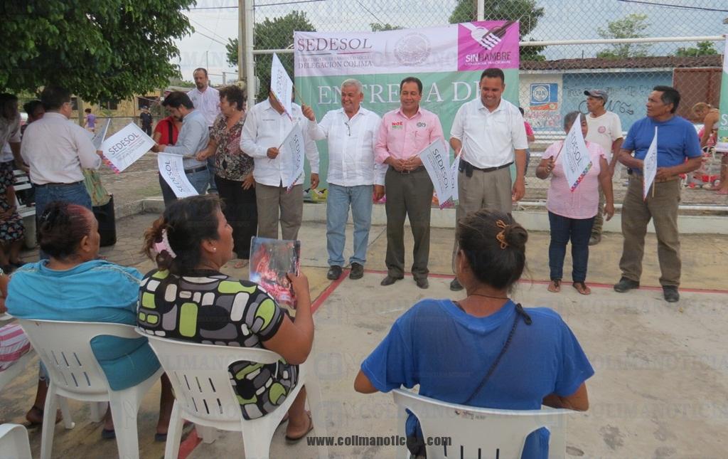 familias tecomenses se suman a la cruzada nacional contra el hambre