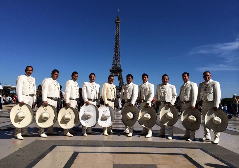 Mariachi de la UdeC en Francia
