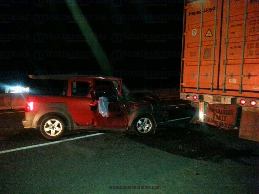 muere copiloto en accidente en la autopista colima-manzanillo