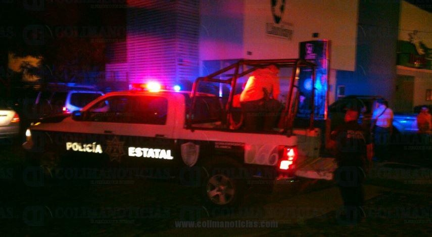 balacera Policia Noche2