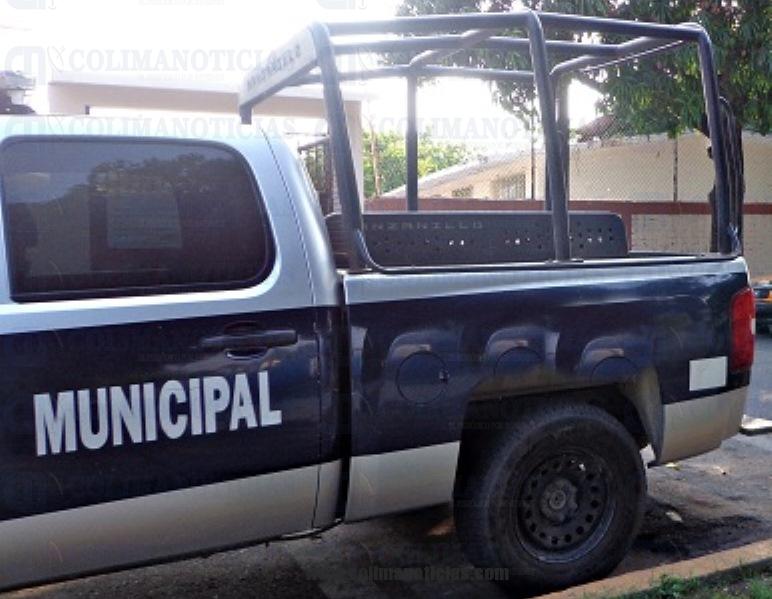 camioneta policia Manzanillo