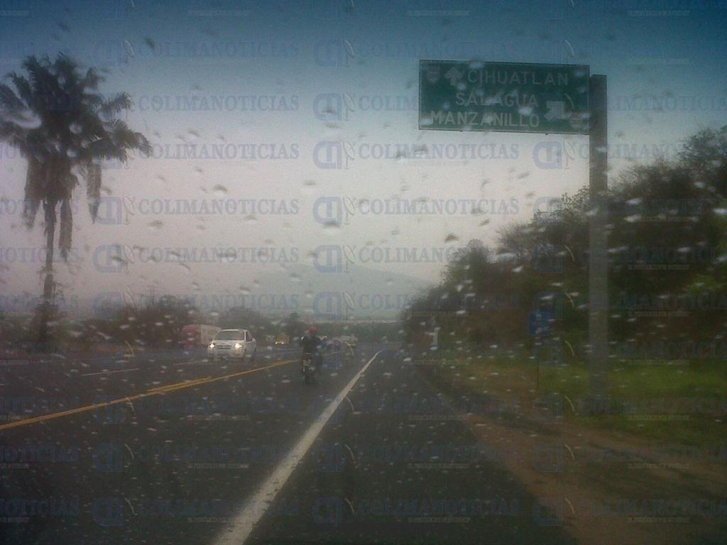 carretera lluvia