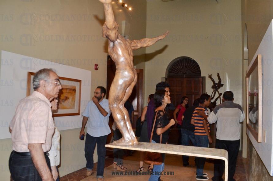 El Teatro Hidalgo abrió la exposición escultórica de Jorge Marín -Dioses y héroes- (2)
