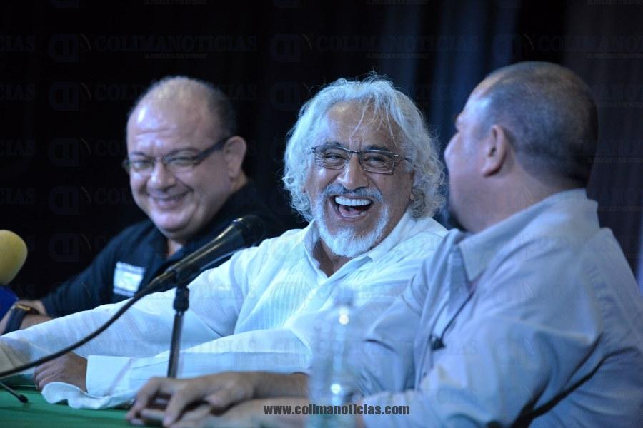 El actor Rafael Inclán habló sobre las distintas épocas del cine mexicano, en el ciclo de conferencias del Festival Colima de Cine 2014 (5)