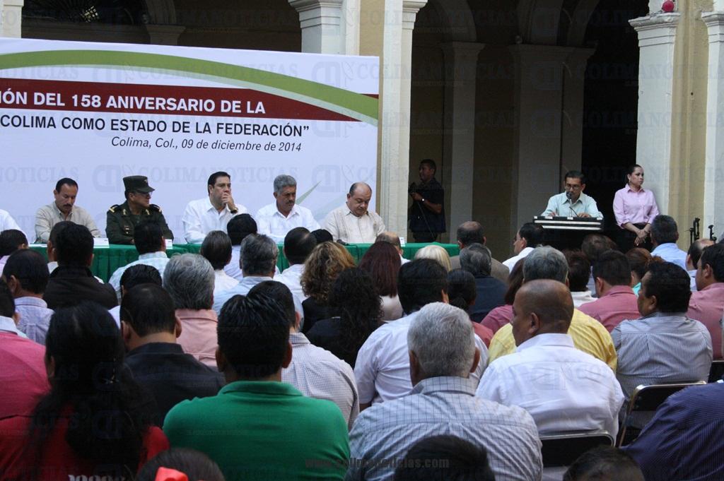 aniversario elevacion colima a estado