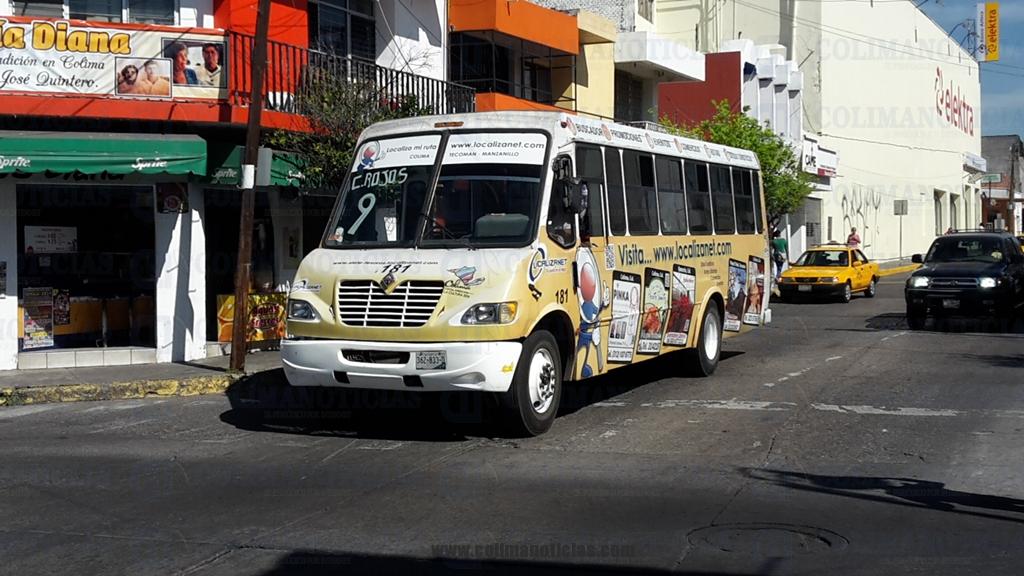 camion urbano colima