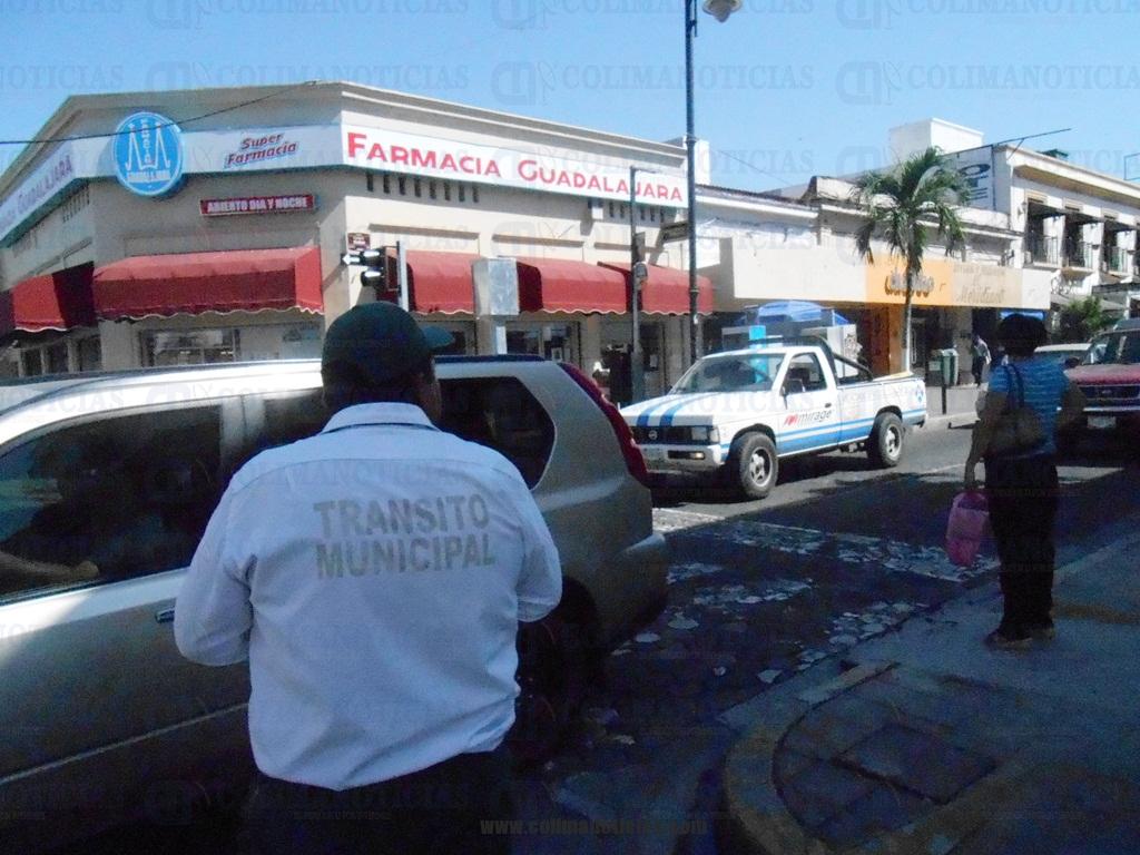 transito colima centro