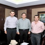 Ignacio Zambada visita al Rector