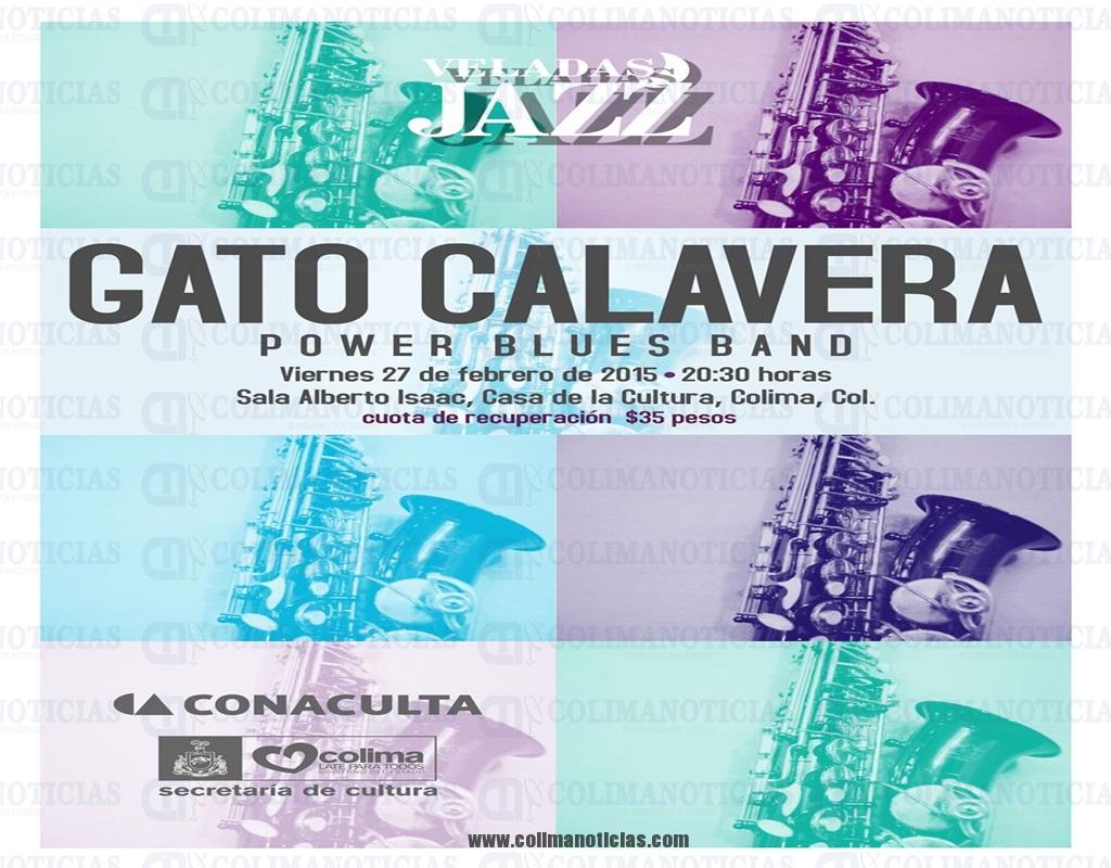 El grupo Gato Calavera Power Blues Band