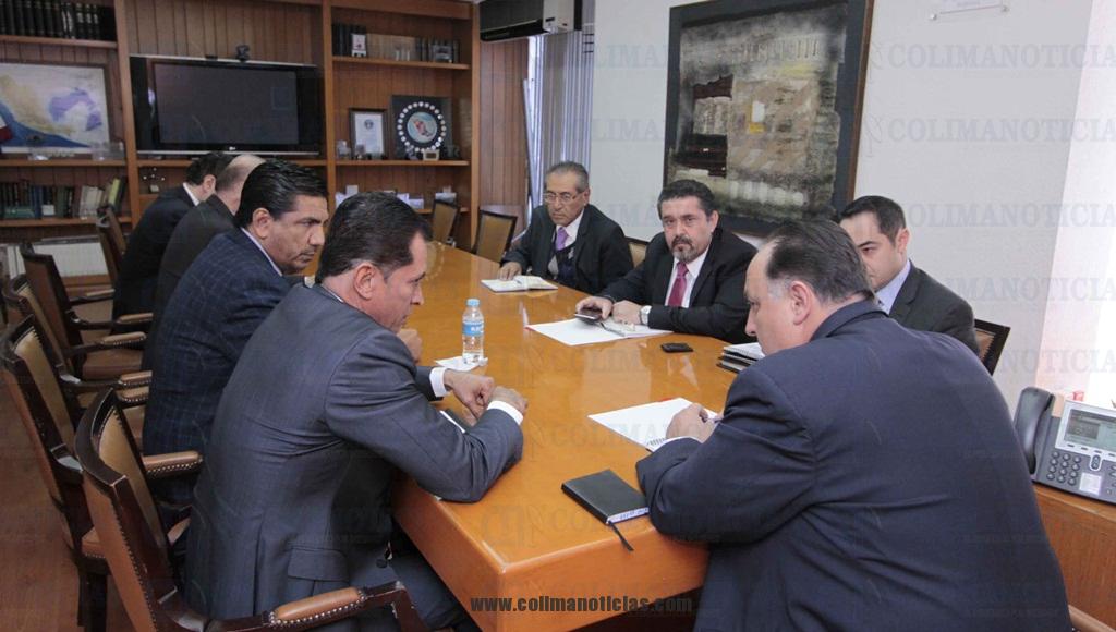 reunión con el subsecretario de Infraestructura