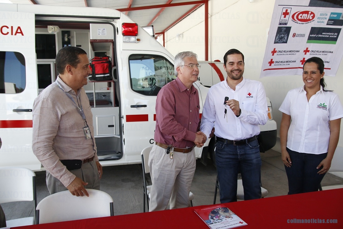 entrega de ambulancia