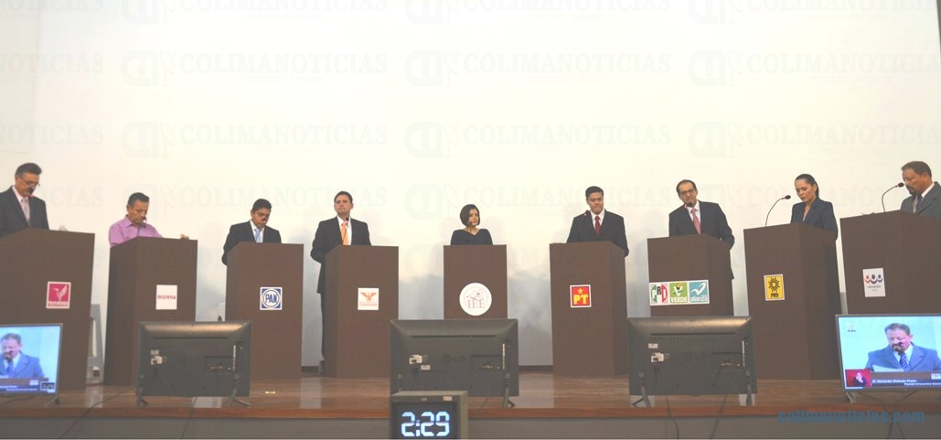 debate candidatos a gob