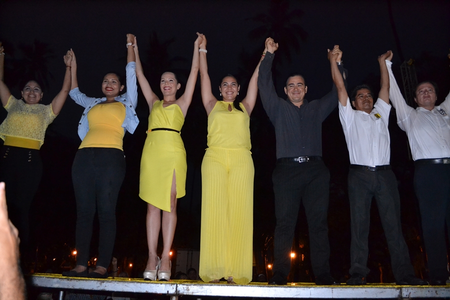 Indira Cierre de campaña