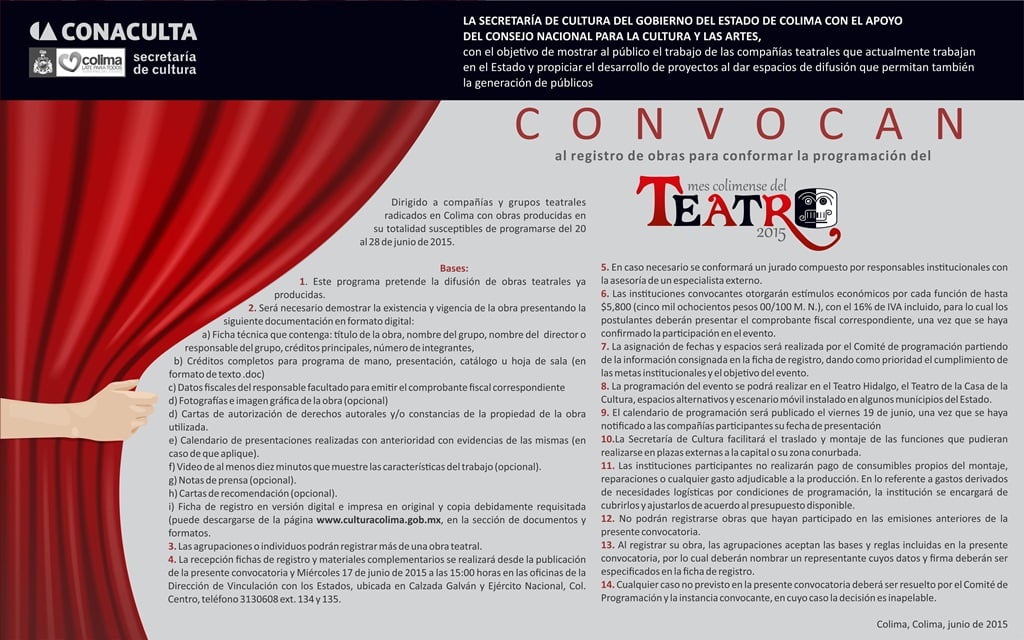 Mes Colimense del Teatro 2015