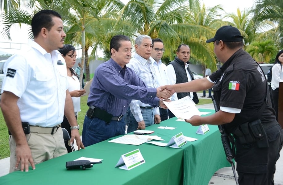 policía del mes