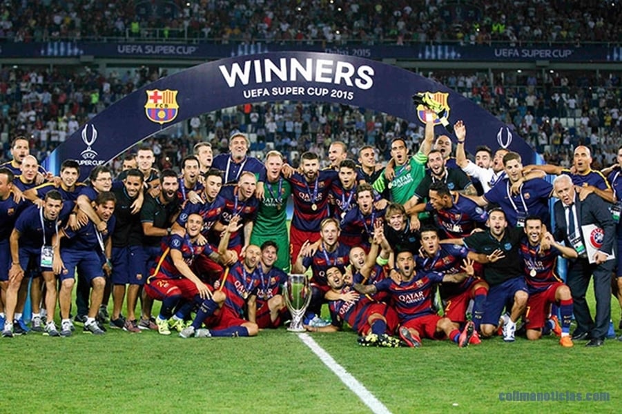 ¡Barcelona, campeón de Supercopa! Colima Noticias ¡Barcelona, campeón de Supercopa! Colima Noticias