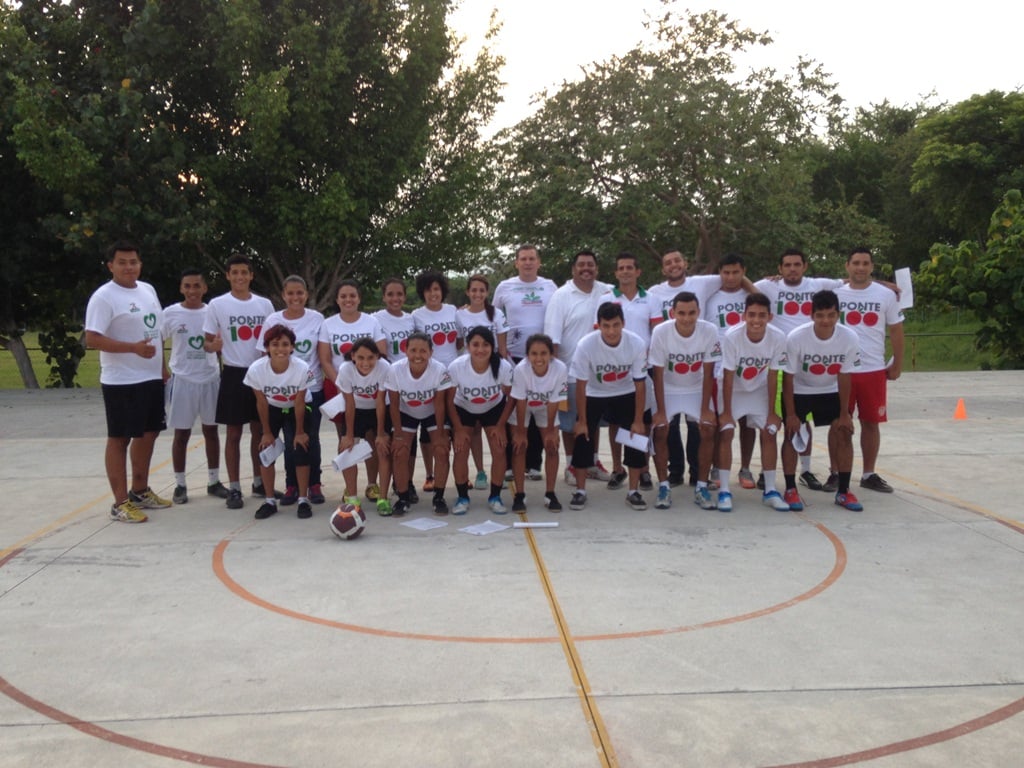 Visita Subdirector del Incode a Selecciones Estatales de Street Soccer