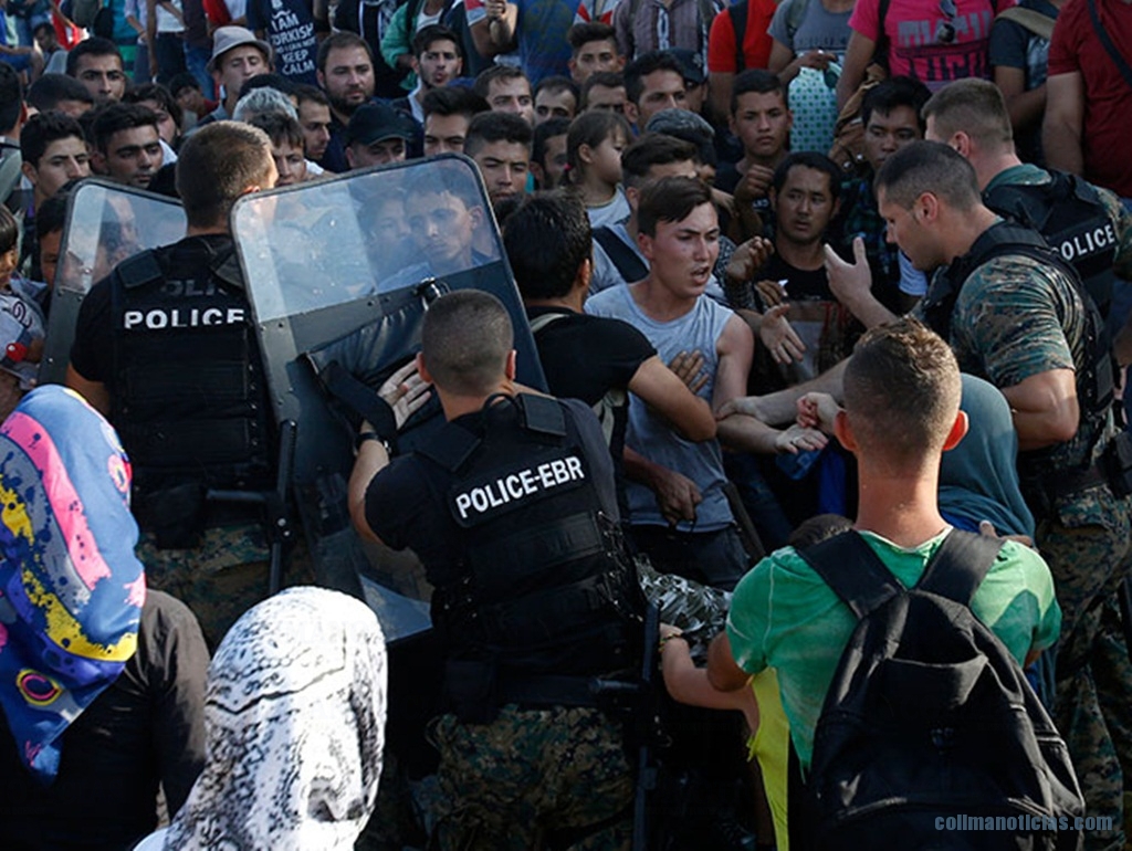 intentan entrar desde Grecia