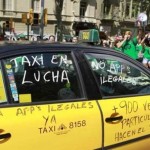 protesta taxis