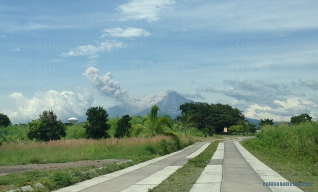 volcan colima 14 ago